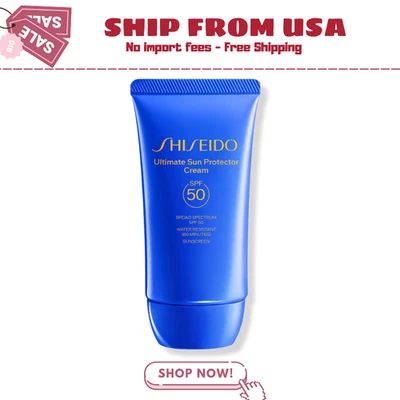 Crema protectora solar Shiseido Ultimate FPS 50/1,69 oz NUEVA Foto 1 de 4