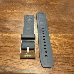 Original BREITLING Kautschukband, marine - Bild 1 von 9