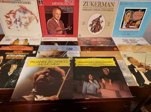 Classical Violin 20-LP Lot-Grumiaux,Szeryng,Oistrakh,Heifetz,Zukerman,Mintz Etc  - Picture 1 of 22