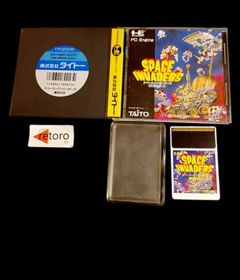 SPACE INVADERS PC-ENGINE TurboGrafx NEC HuCard JAP PCE Pc Engine Taito - Imagen 1 de 3