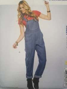 Kwik Sew Sewing Pattern 3897 Misses Overalls Size XS-XL Uncut - Picture 1 of 3