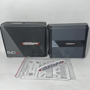 SOUNDIGITAL 1200.1 EVO 4.0 ULTRAKOMPAKTER VERSTÄRKER 1 OHM 1200 WATT KOSTENLOSER VERSAND - Bild 1 von 6