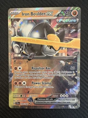 Iron Boulder ex - 099/162 - SV05: Temporal Forces (TEF) Pokemon TCG - Image 1 of 2