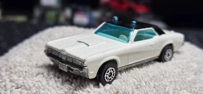 CORGI JUNIORS WHIZ WHEELS MERCURY COUGAR XR7 FEITO ÓTIMO XERIFE BRANCO BRITÂNICO - Imagem 1 de 4
