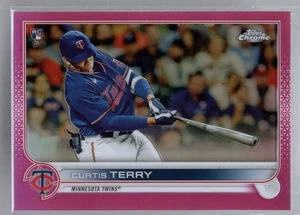 * 2022 Topps Chrome - Pink Refractor #068 - CURTIS TERRY - Picture 1 of 2
