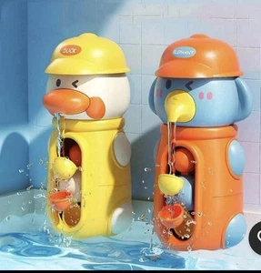 Duck & Elephant Bath Toys for Toddlers – Spinning & Squirting Water Fun – 3 Yrs+ - Picture 1 of 16