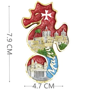 Republic of Malta Fridge Magnet Refrigerator Sticker Home Resin Souvenir - Picture 1 of 5