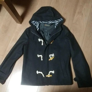 Men's Duffle Coat Black L - Picture 1 of 3