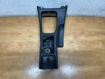 90-96 Nissan 300zx Z32 OEM Black Interior Center Console Shifter Bezel Trim - Image 1 of 4