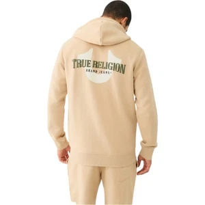 True Religion 2 piezas Sudadera Para Hombre Talla XL Polar Chándal Caqui Conjunto de Regalo Nuevo con Etiquetas - Imagen 1 de 14