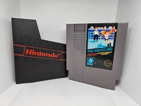Pro Wrestling NES Nintendo Original Authentic Game TESTED