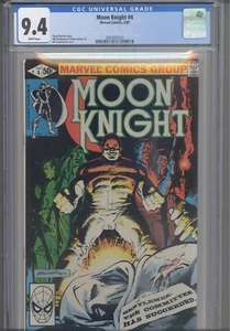 Moon Knight #4 CGC 9.4 1981 Marvel Comics Klaus Jansen Art - Foto 1 di 2