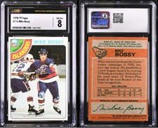 1978-79 Topps #115 Mike Bossy RC - CSG 8 NM/Mint