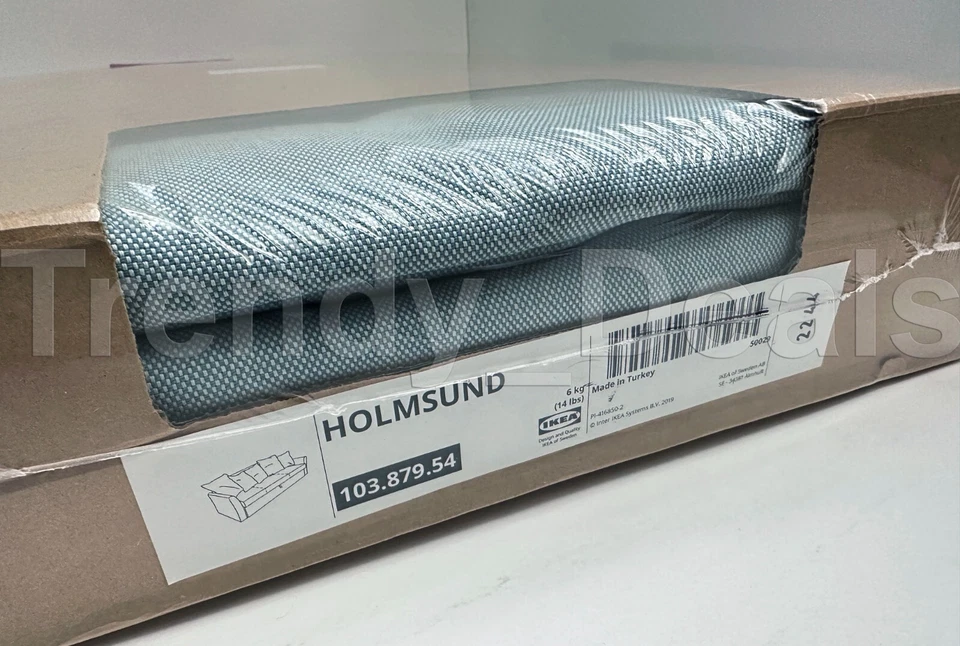 IKEA HOLMSUND Cover for sleeper sofa Orrsta Light Blue 103.879.54
