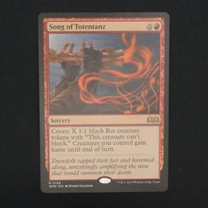 Canción de Totentanza Magic The Gathering Wilds of Eldraine Raro 150 Casi Nuevo - Imagen 1 de 6