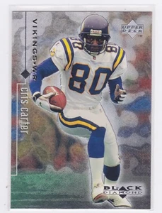 1998 Upper Deck Black Diamond Rookies - Cris Carter #47 - Picture 1 of 1