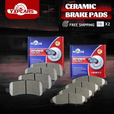 Комплект передних и задних керамических дисковых тормозных колодок для Acura RLX 2014–2020 годов выпуска - Изображение 1 из 4