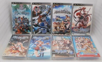 PSP Sora no Kiseki FC SC the 3rd Zero Ao Nayuta no Kiseki Ys Material 8Games Set - Image 1 of 4