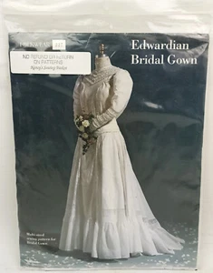 Folkwear 227 Edwardian Bridal Gown UNCUT Sewing Pattern 1995 Misses Sizes 6 - 16 - Picture 1 of 6