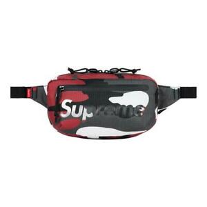 Supreme SS21 waist bag red camo authentic & new