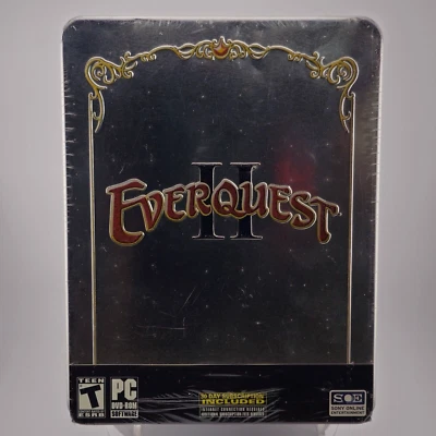 EverQuest II: Collector's Edition, 2004, Big Box Tin, New & Sealed - Image 1 of 4