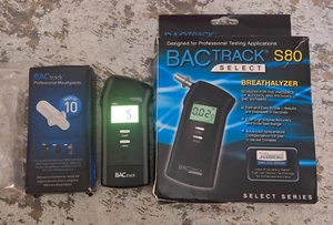 BacTrack S80 etilometro Select tester alcool digitale con confezione da 10 boccagli - Foto 1 di 11