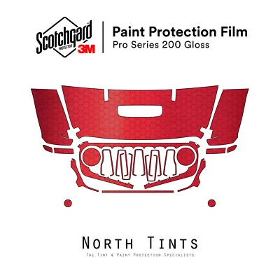Jeep Wrangler Rubicon 392 2024-2025 3M PRO PreCut Paint Protection Film PPF - Image 1 of 4