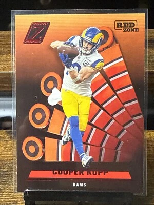 2022 Panini Zenith Cooper Kupp #93 Red Zone Los Angeles Rams - Image 1 of 3