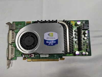 Tarjeta de video Nvidia Quadro FX 3400 256 MB doble salida de TV DVI Foto 1 de 2