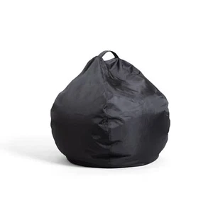 Big Joe Classic Bean Bag Chair, Black Smartmax, Durable Polyester Nylon Blend... - Picture 1 of 8