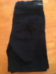 Damen DNKY Jeans schwarz Denim Shorts Slipper Größe Medium - Bild 1 von 5