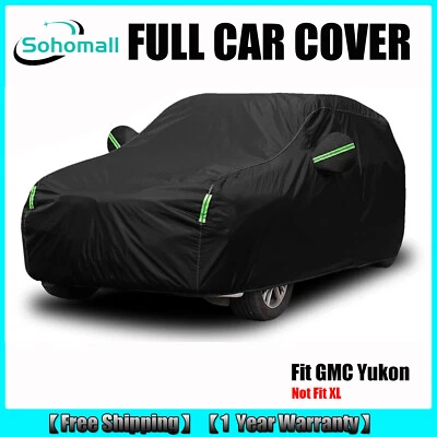 For GMC Yukon 1995-2025 Custom Fit Car Cover Outdoor All Weather Protection - Image 1 of 4
