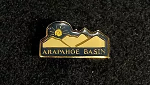 ARAPAHOE BASIN Ski Pin Badge COLORADO Skiing Resort Souvenir Travel Lapel - Picture 1 of 3