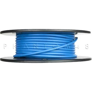 George L's .155 Bulk Instrument Gitarre/Bass Kabel Draht zu Fuß 1 Fuß - BLAU - Bild 1 von 2