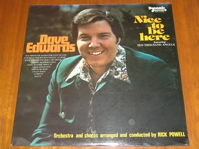 DAVE EDWARDS - NICE TO BE HERE - 1975 ULTRA RARE SEALED LP ! ! ! ! - Image 1 of 2