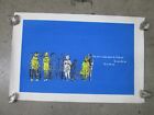 Every man like no other man black light poster vintage 1970's C2122