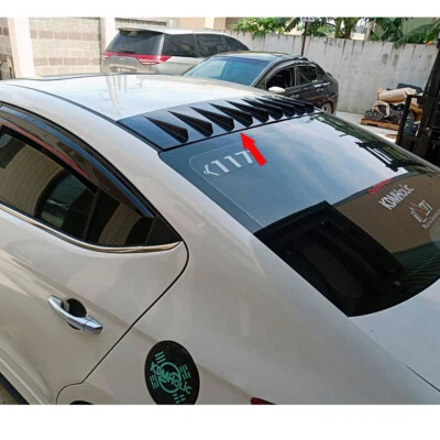 Unpainted For Hyundai AD Elantra Avante 4DR Sedan Shark Fin Rear Roof Spoiler Foto 1 de 4
