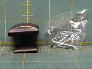 Amerock BP29340ORB Candler Collection 1-1/4 In Length Knob Oil-Rubbed Bronze - Picture 1 of 2