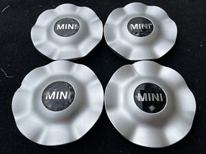 Set of Mini Alloy Wheel Centre Caps x4 Genuine Used Parts R56 Cooper S 17”