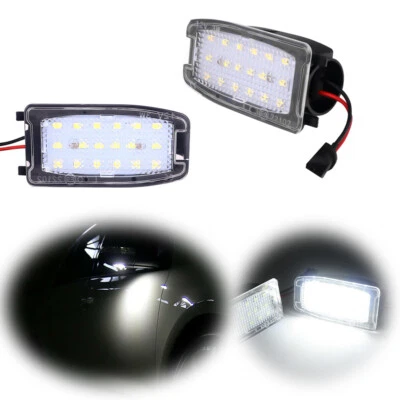 White LED Under Side Mirror Puddle Lights For Land Rover Range Rover LR2 LR3 LR4 - Image 1 of 4