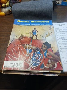 Sports Illustrated Basketball Lot6 From 1967 To 1984 Magic Bird Alcindor/Kareem  - Picture 1 of 13