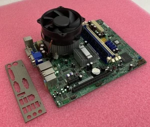 Acer Veriton x488G Motherboard Intel Core 2 Quad Q8400 2.66GHz 2GB RAM w/ Shield - Picture 1 of 11