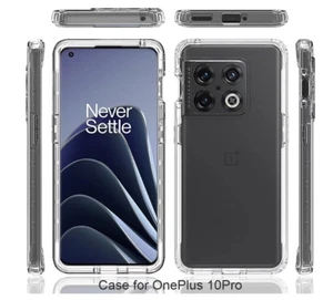 For OnePlus 10 Pro 5G Soft Clear TPU Case Shock-Proof Wear Resistant Shell Case - Picture 1 of 2