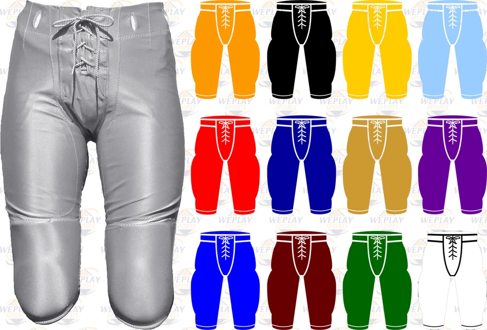 Alleson Athletic Youth Boys Dazzle Game Football Pants W/O Pads 640BSL - Image 1 of 1