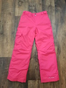 Columbia Bugaboo Omni Heat Tech Pink Ski Snow Pants Youth Sz L ( I4-16) - Picture 1 of 12
