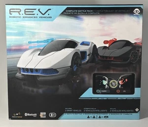 WowWee R.E.V. REV Robotic Enhanced Vehicles Complete Battle Pack 2 cars - Picture 1 of 9