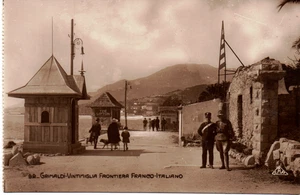 li 208 - anni 20 GRIMALDI VENTIMIGLIA - Frontiera Franco-Italiana - NV - FP - - Imagen 1 de 2