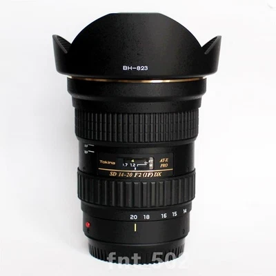 [Mint] Tokina AT-X PRO 14-20mm F2 DX w/Box&Hood for Canon Wide Angle [5058] - Image 1 of 4