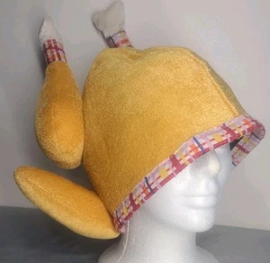 Turkey Hat Mens Womens  Thanksgiving Holiday, Costume, Brown, One Size US - Picture 1 of 7