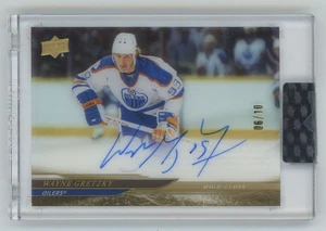 2024-25 Upper Deck Clear Cut High Gloss Auto Wayne Gretzky /10 #CC-WG - Picture 1 of 2